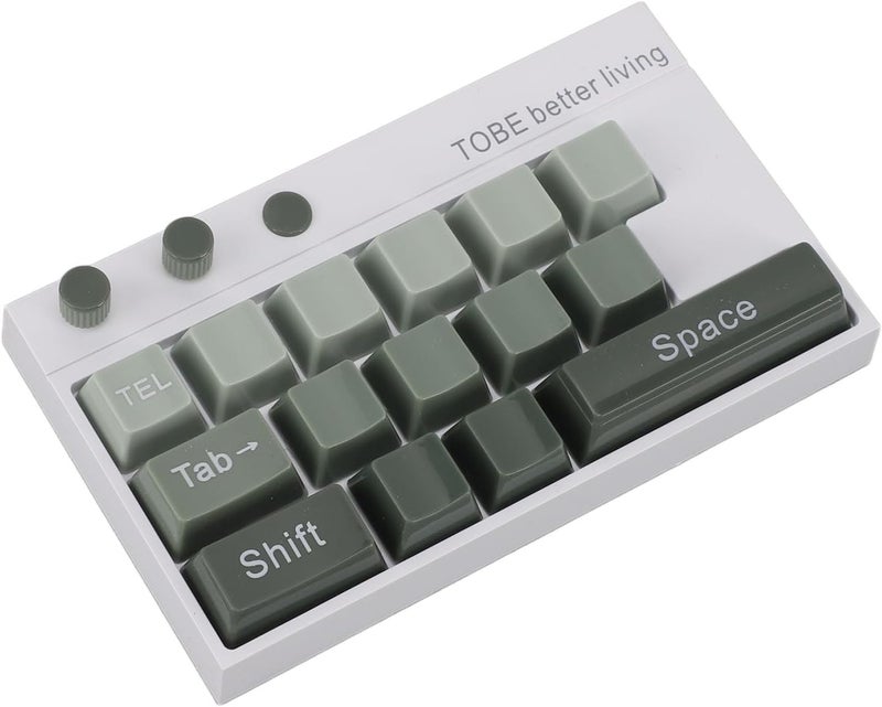 Eujgoov Mechanical Keyboard Ornaments, Computer Ornament Luminous Display with Number Stickers Innovative Design, Changing Numbers, Luminous (#4) - Image 5