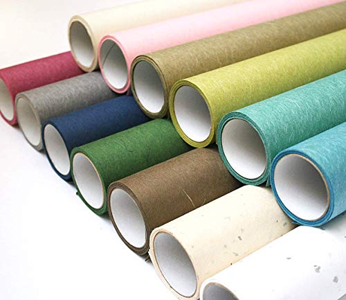 ONAO Shoji Paper Roll (11" x 118"), Shoji Screen Replacement Paper, Japanese Shoji Gami, Made in JAPAN, Light Pink - Image 3