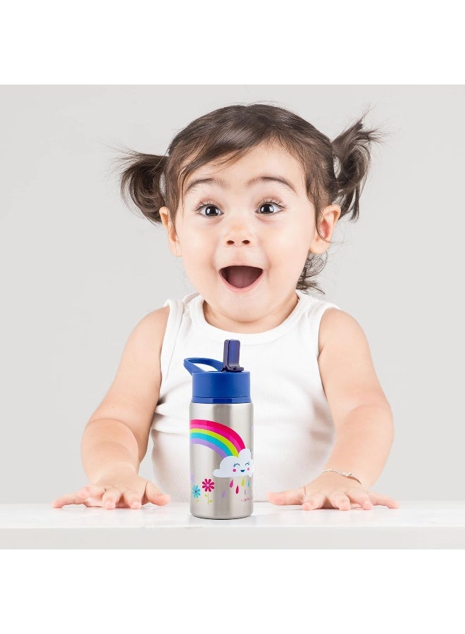 Stephen Joseph Stainless Steel Water Bottles, 18 OZ, Rainbow - Image 4