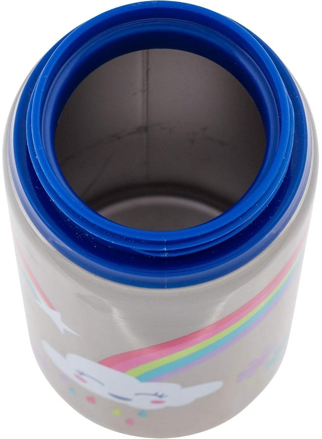 Stephen Joseph Stainless Steel Water Bottles, 18 OZ, Rainbow - Image 2