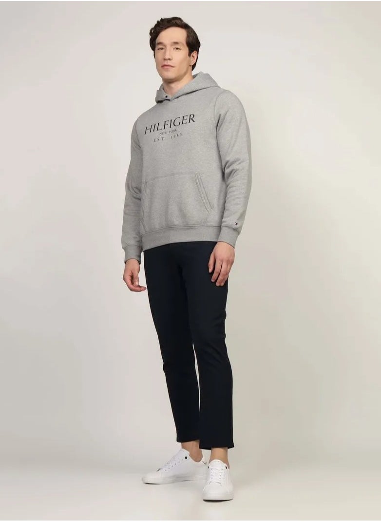 TOMMY HILFIGER Logo Pocket Detail Hoodie  - Image 4