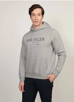 TOMMY HILFIGER Logo Pocket Detail Hoodie  - Image 1
