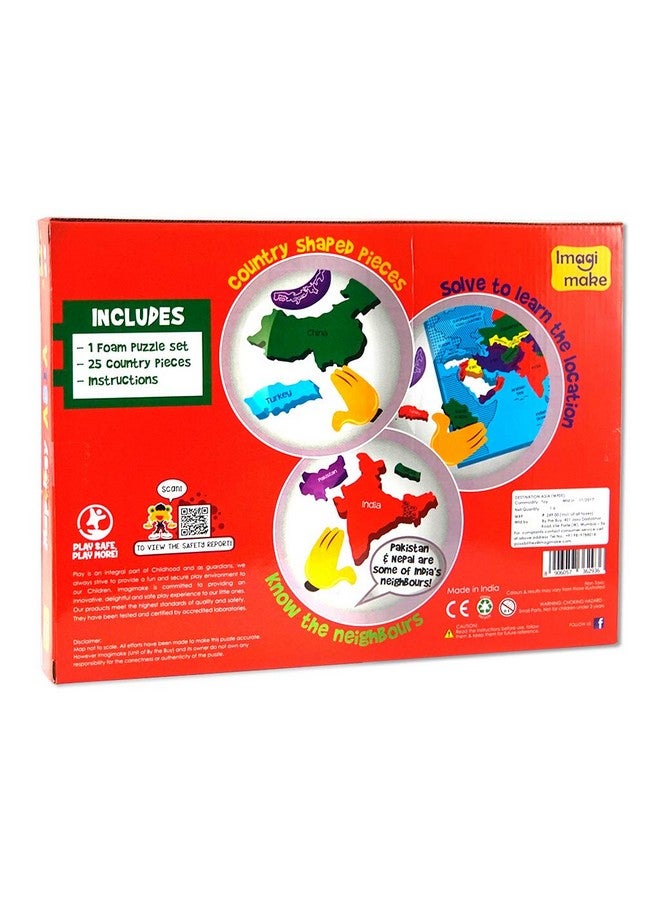 Imagimake Mapology: Destination Asia Map Puzzle - Image 4