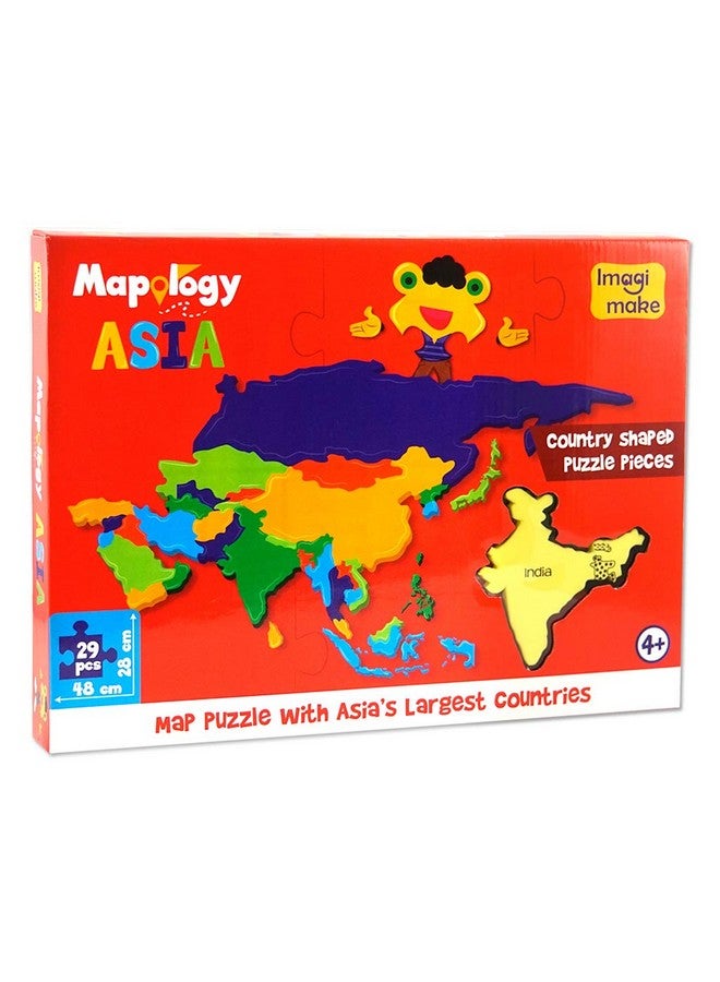 Imagimake Mapology: Destination Asia Map Puzzle - Image 3
