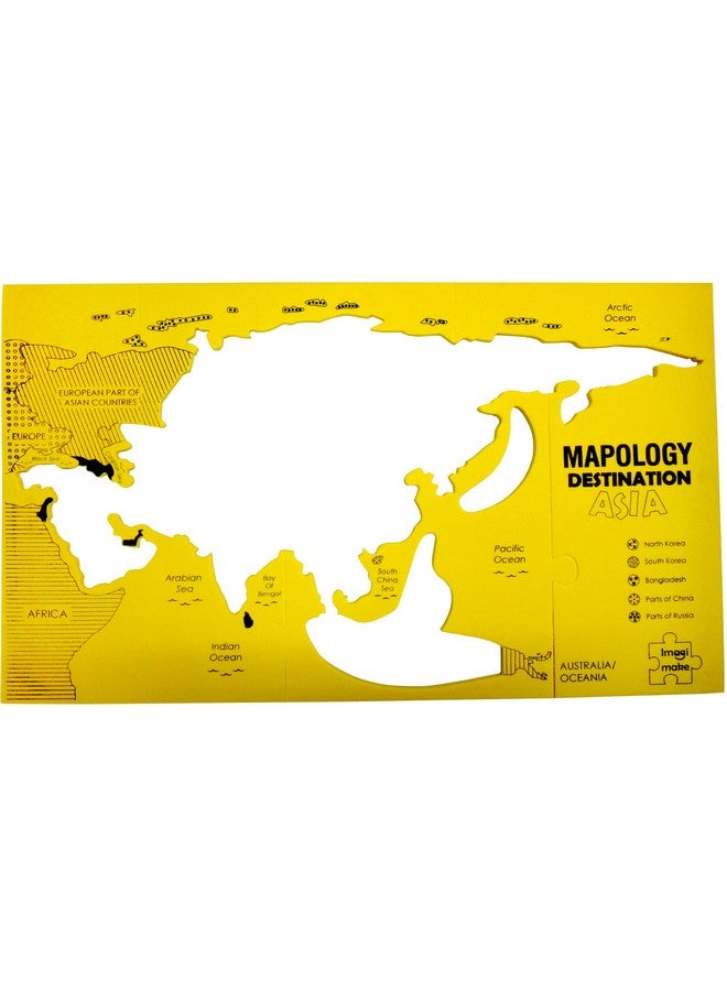 Imagimake Mapology: Destination Asia Map Puzzle - Image 2