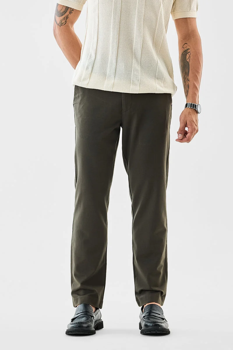 SNITCH Slim Fit Stretch Trousers