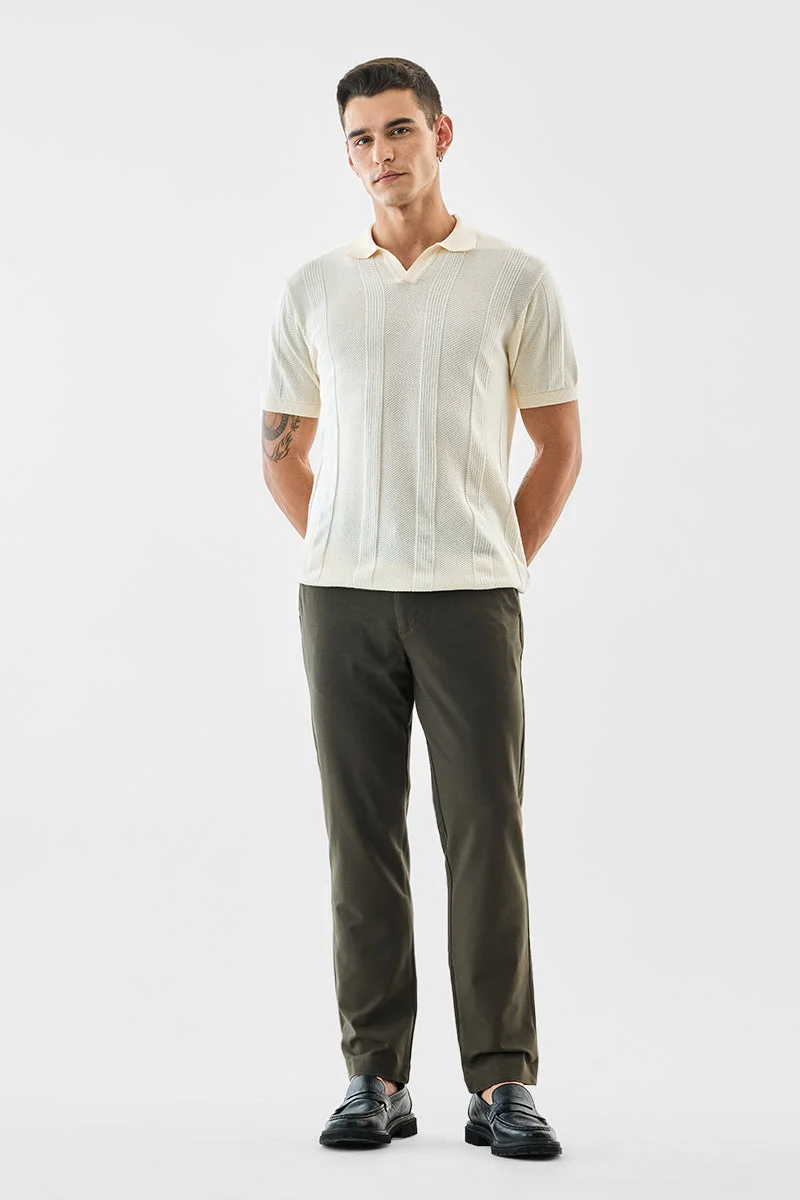 SNITCH Slim Fit Stretch Trousers