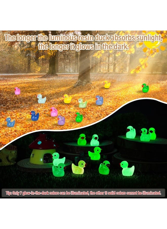 selizo 180Pcs Mini Resin Ducks Tiny Duck for Micro Landscape Fairy Garden Dollhouse Ornament for Hide and Seek Prank Party Favors DIY Decoration - Image 2