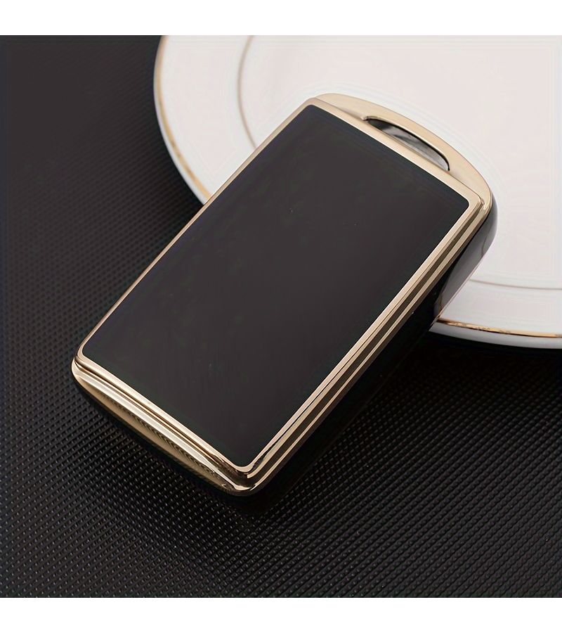 Black TPU Key Case For Mazda 3 Axela CX5 CX4 3 Button Remote Cover - Image 4