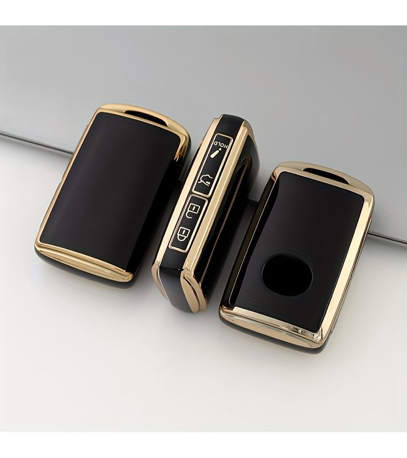 Black TPU Key Case For Mazda 3 Axela CX5 CX4 3 Button Remote Cover - Image 1