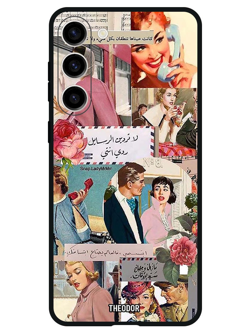 Theodor Protective Case Anti Scratch Shock Proof Bumper Cover For Samsung Galaxy S23 FE Vintage - Image 1