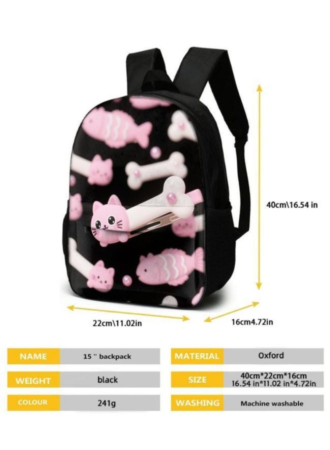 Bright Li Fire Cute cartoon bag set | shoulder + handbag + stationery bag | school season/holiday gift hot recommendation  - Image 5