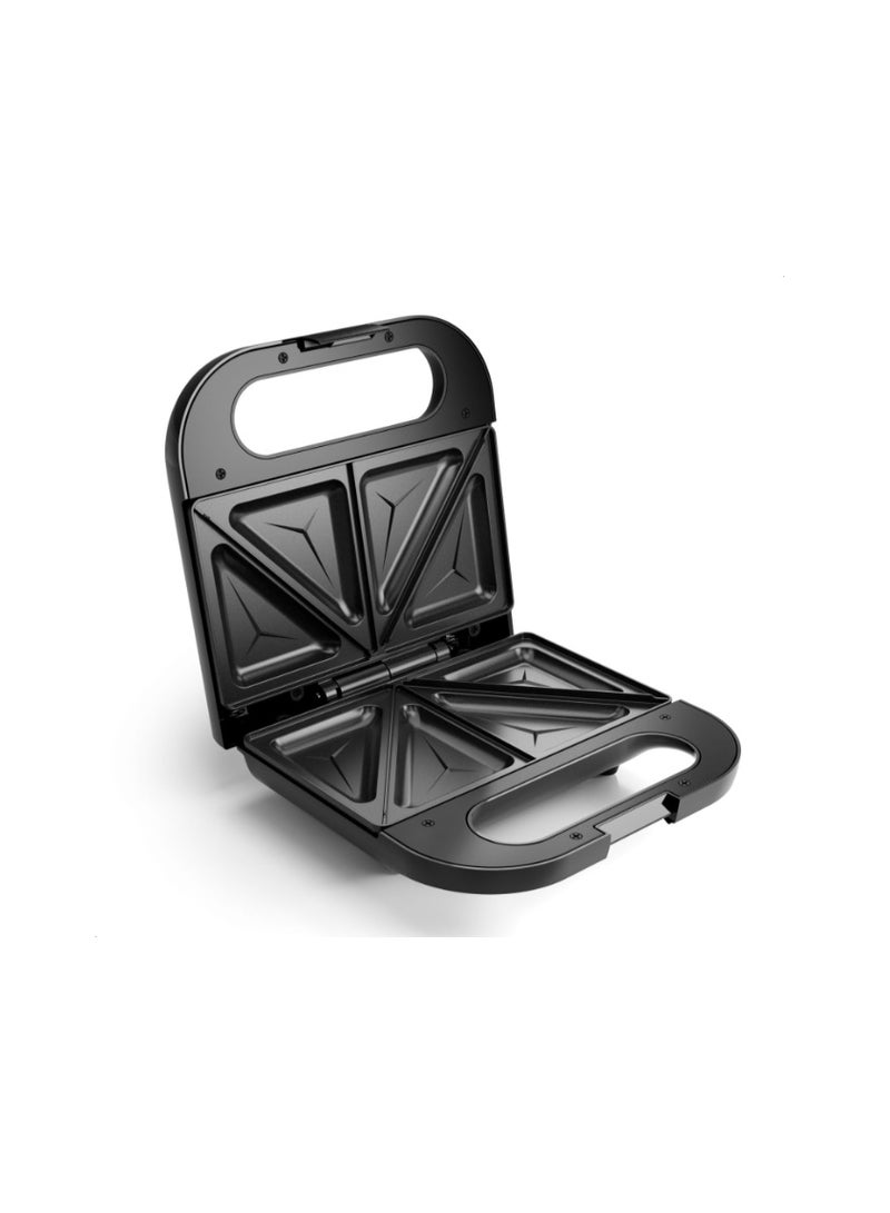Feller Germany 750W 2 Slice Sandwich Maker, Non-Stick DuPont Coating, Auto Temperature Control, 3 Indicator Lights, Cool-Touch Handle, Easy to Clean, 2-Year Guarantee SM200 UAE - Image 3
