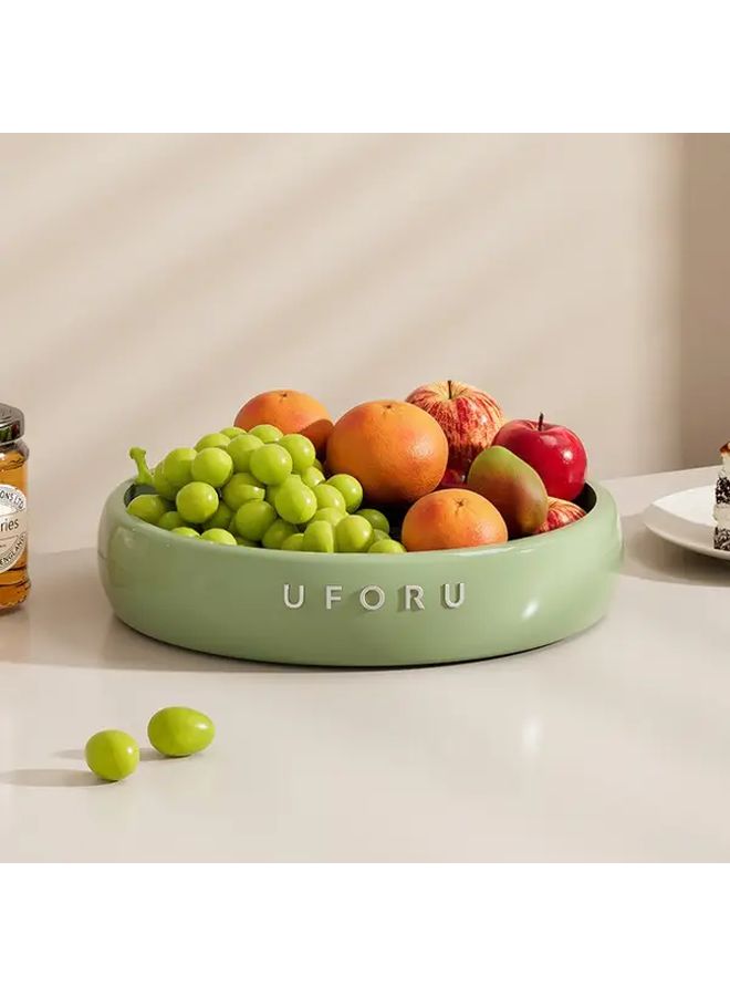Uforu Rotating Kitchen Organizer White Large Capacity Countertop Spice Rack For Oil Vinegar And Seasonings Durable Plastic Space Saving Design Kitchen Organizers And Storage - Image 2