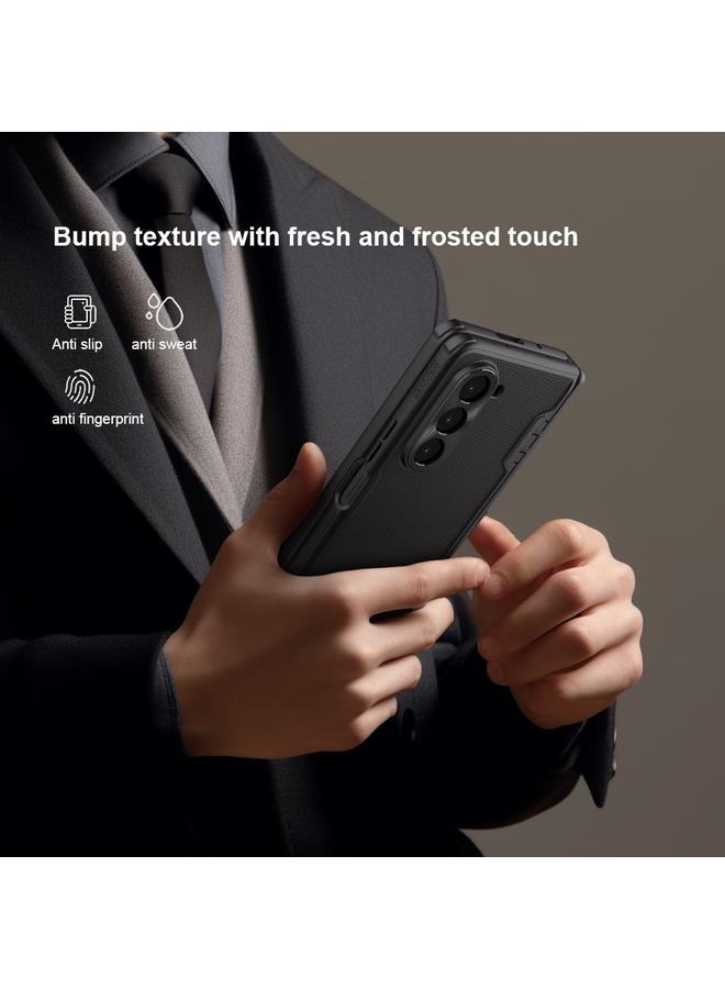 Nillkin Case For Samsung Galaxy Z Fold5 Frosted Fold PC + TPU Phone Case with Holder - Image 4