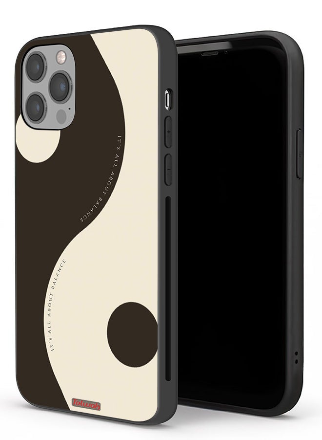 Tolwak Apple iPhone 12 Pro Max Protective Case Its All About Balance - Image 1