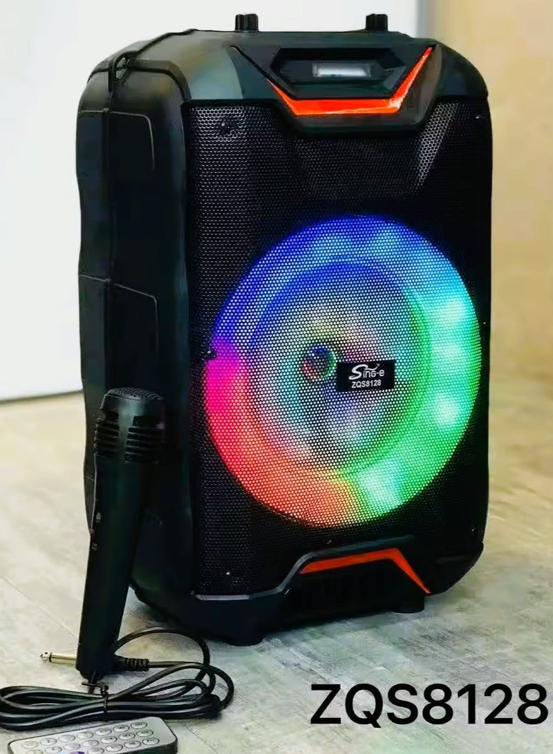 singe Wireless Bluetooth Speaker, Stereo Sound, FM Radio, TF Memory, USB Input, Mic Input rechargeable - Image 1