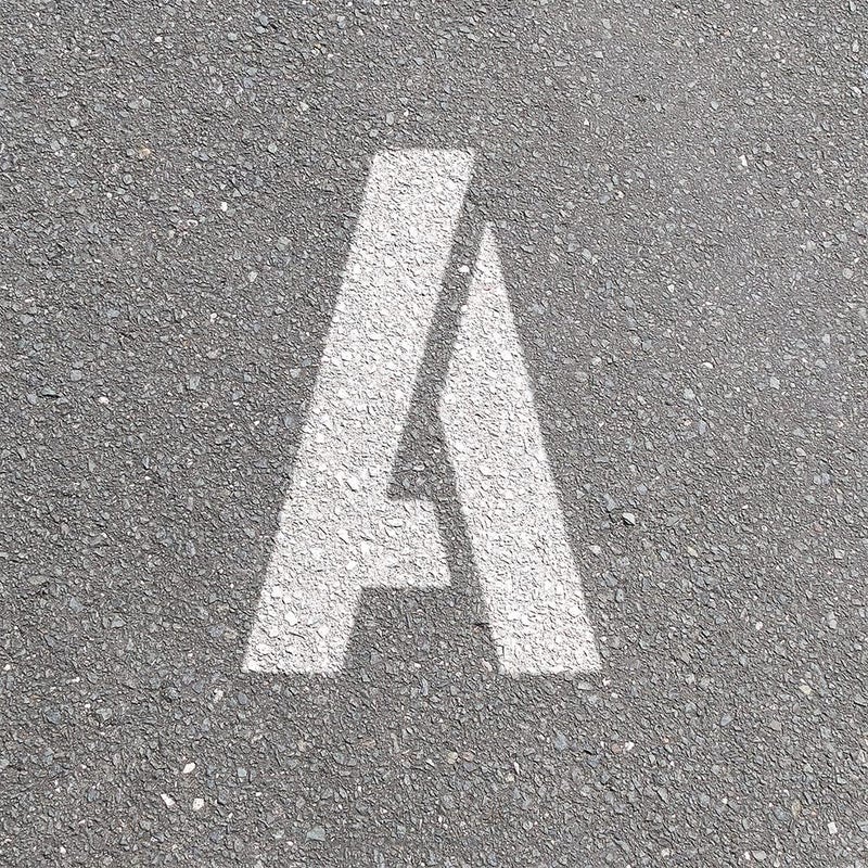 Hy-Ko ST-2 Reusable Number & Letter Stencils, 2 Inch, Tan - Image 4