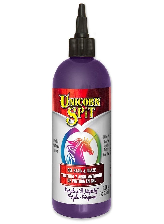 Unicorn SPiT 5771009 Gel Stain and Glaze, Purple Hill Majesty 8.0 FL OZ Bottle