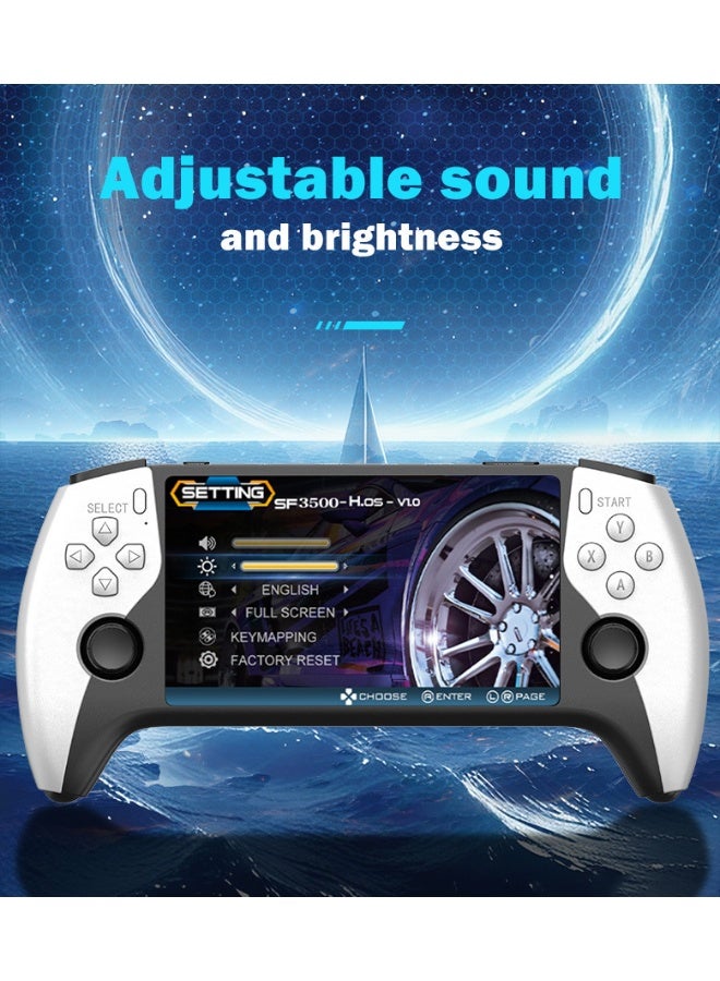 NexusTek Handheld Game Console 5-inch IPS HD Screen | Dual Joystick | FHD TV Output | Multi-Platform Emulators | OTG Charging | Music Video Photo Playback | 3000mAh - Image 4