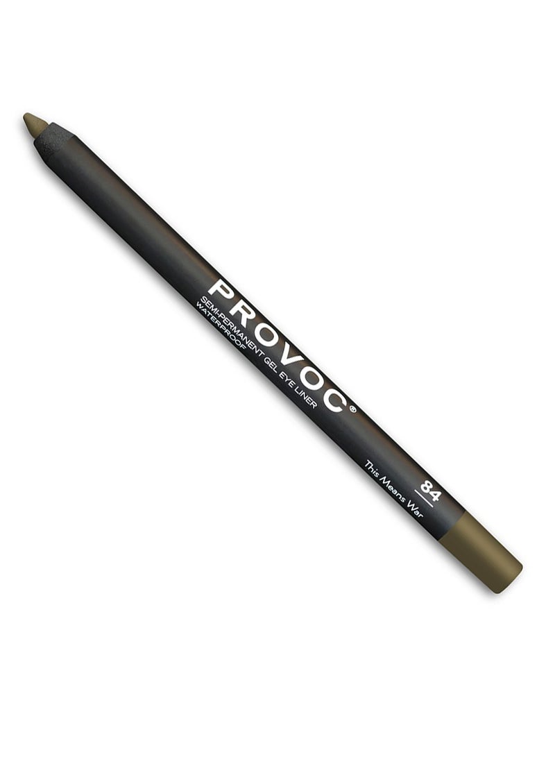 Provoc PROVOC Semi-Permanent Gel Eyeliner WP 84 This Means War