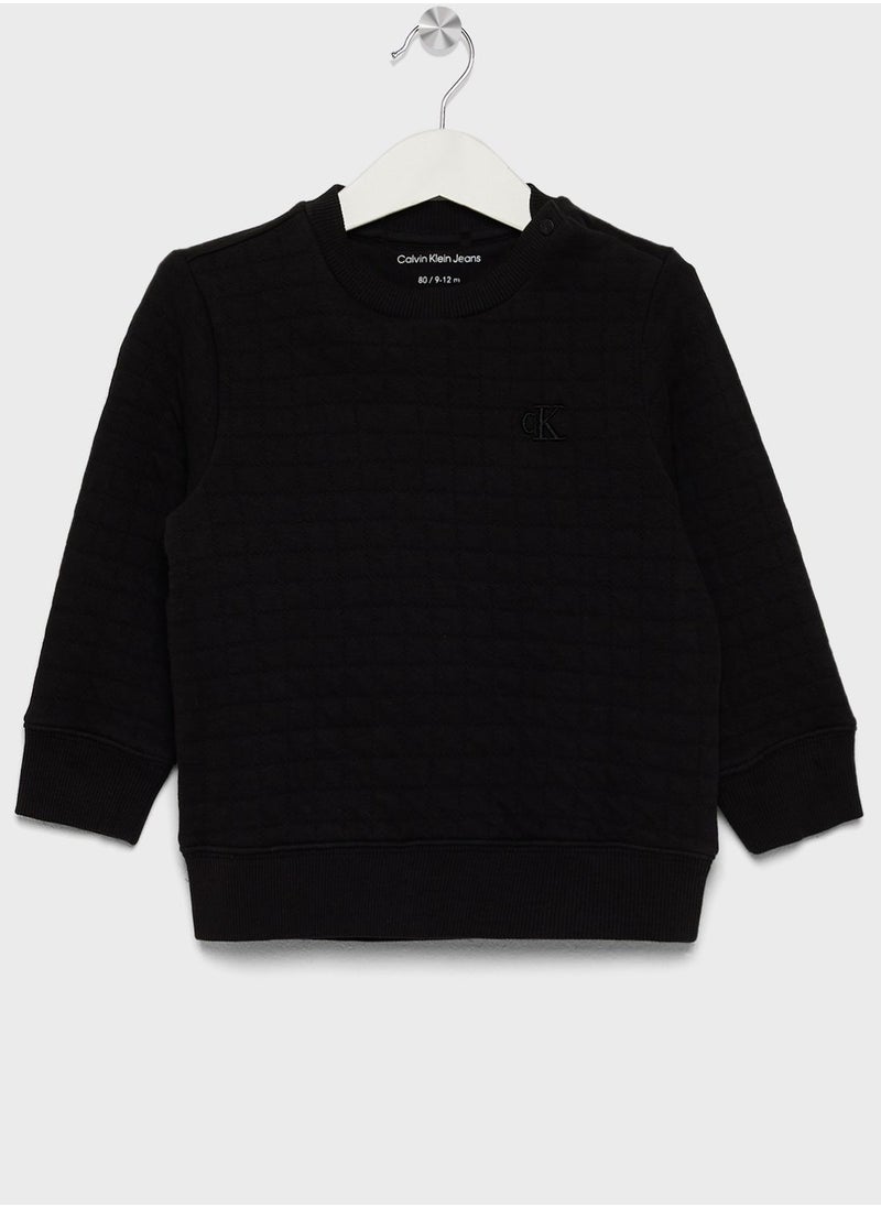 Calvin Klein Jeans Infant Logo Quilted Beanie Gift Pack  - Image 3