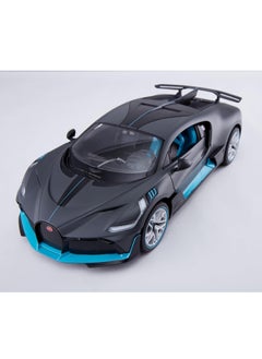 راستار سيارات التحكم عن بعد بمقياس 1/14 مرخصة رسميًا من سلسلة RC Bugatti Divo، لعبة هواية سباق رياضية كهربائية نموذج سيارة للأولاد والبنات المراهقين والكبار هدية - رمادي  - Image 5