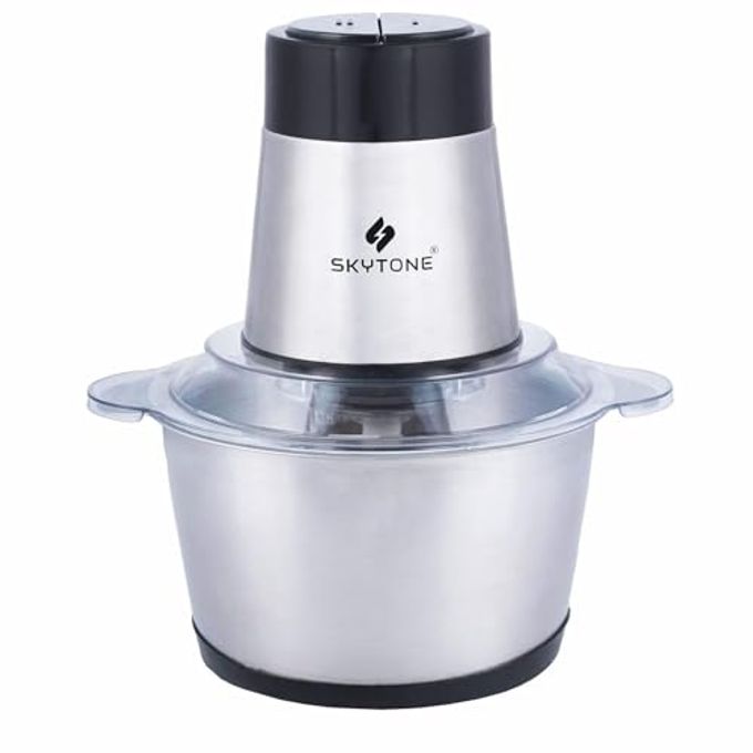 Skytone Electric Chopper, Meat Chopper With Stainless Steel Bowl Heavy 700W Motor 2 Speed Modes For Kitchen Food Processor, Meat, Vegetables, Onion, Mince (2L) - Image 1