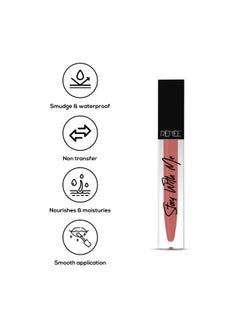 Renee RENEE Stay With Me Matte Lip Color, Long Lasting, Non Transfer, Water & Smudge Proof, Light Weight Liquid Lipstick, Envy for Coral, 5ml  - Image 2