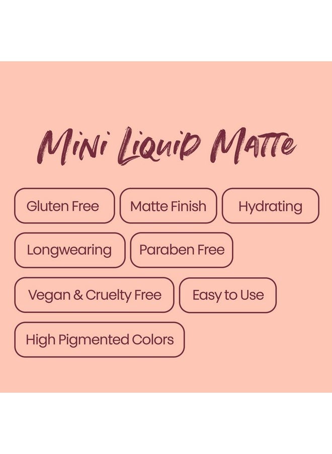 Vegan Liquid Matte Mini Lipstick Duo Kit High Pigment & Long Lasting Curlfriend + Savage - pzsku/Z40BECCE4F00708D4B1BFZ/45/_/1718172531/02067409-114c-4128-8fa3-092b9f4987fe