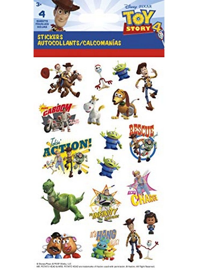 Trends International Toy Story Standard Sticker4 Sheet Multi - Image 1