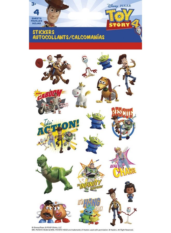 Trends International Toy Story Standard Sticker4 Sheet Multi - Image 2
