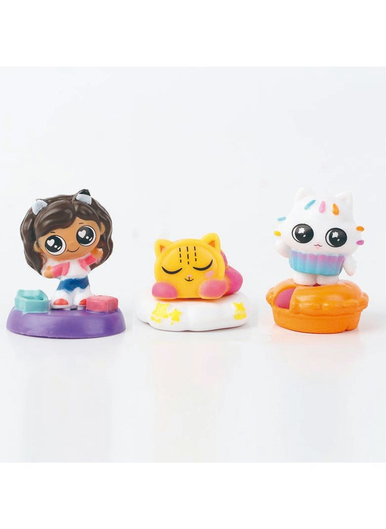 Dollhouse مجموعة ألعاب مفاجئة من 10 قطع من Dollhouse Surprise Playsets مع دمية Gabby Doll 9 Cats Toy Doll Surprise Toy للأولاد والبنات من سن 3 سنوات فما فوق  - Image 3