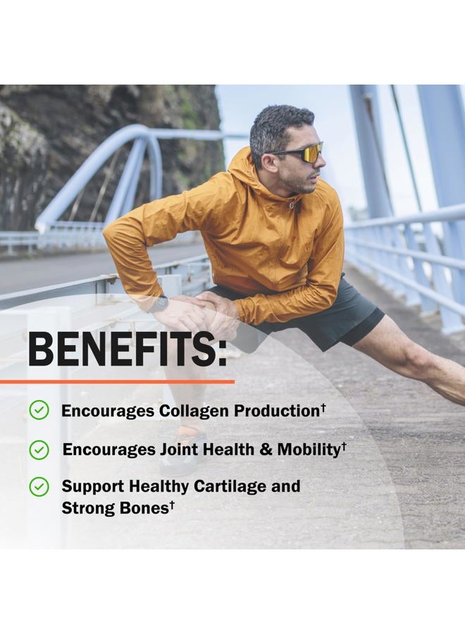 BioSchwartz Glucosamine Chondroitin MSM Joint Support Supplement - FSA HSA Approved - Collagen Peptides, Turmeric and Ginger, Hyaluronic Acid, Glucosamine Chondroitin Sulfate - Gluten Free, Non GMO, 90 Capsules  - Image 5