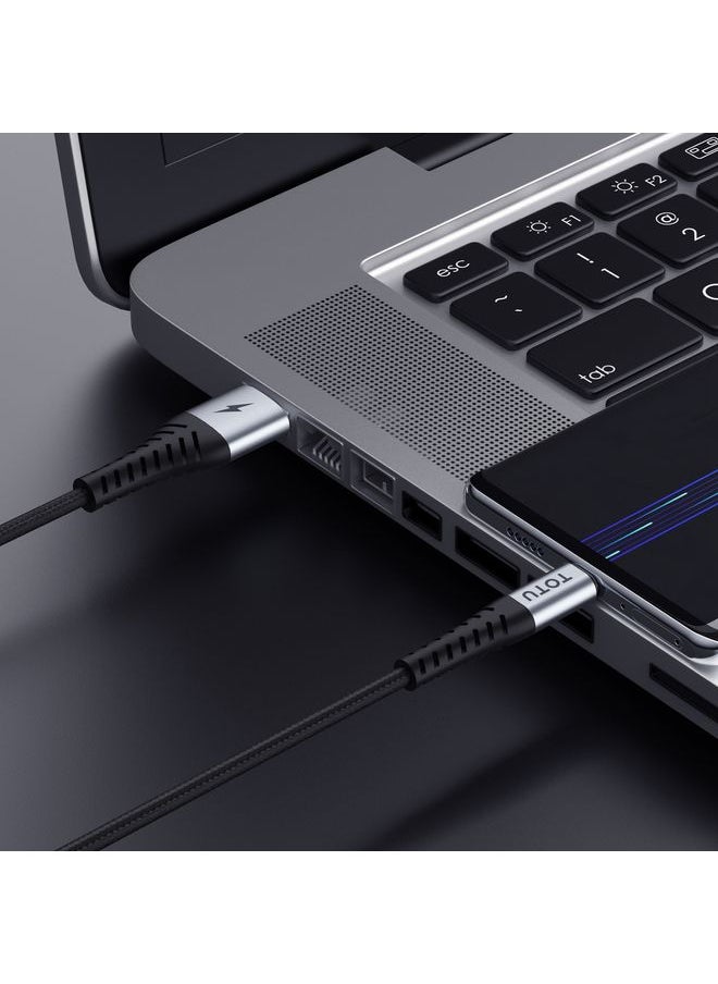 توتو TOTU BT-010 سلسلة USB صعبة إلى النوع C شحن الكابل طول كابل: 1M  - Image 2
