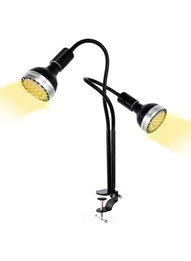 إسكدنيا مصباح LED كامل الطيف لنمو النباتات الداخلية أسود 42.50x11.50x28.50سم - Image 1