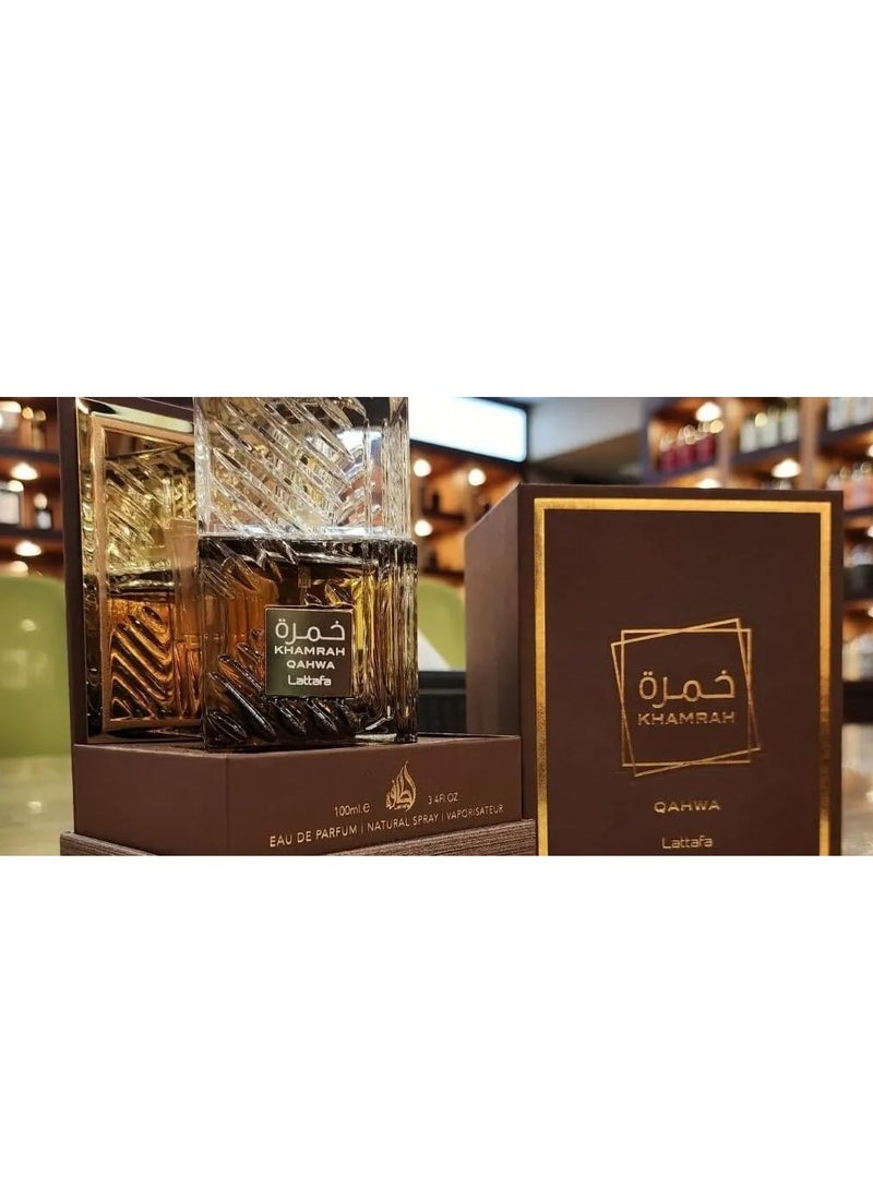 لطافة عطر خمرة من لطافة قهوة للجنسين او دي بارفان 100 مل - Image 3