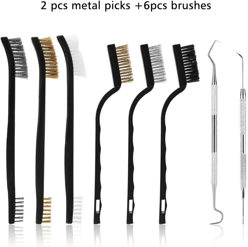 accmor Gun Cleaning Tools Kit Including Gun Cleaning Pick & Gun Cleaning Brush, Gun Cleaner Set - Image 2