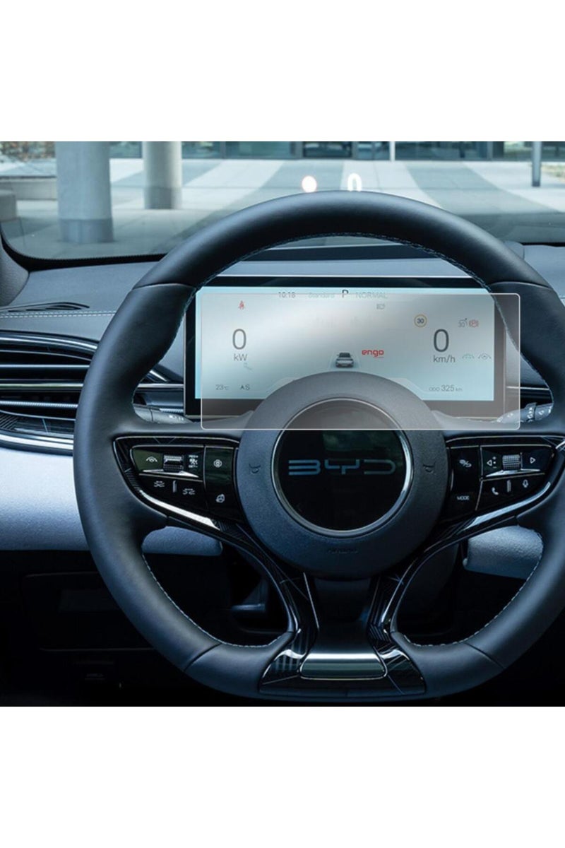 حامي شاشة مات لسيارة Byd Seal Awd بحجم 10.25 بوصة مع عدادات رقمية - Image 5