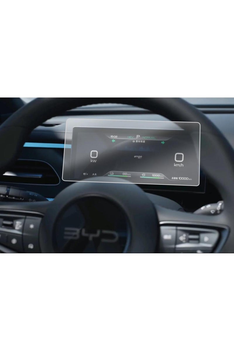 حامي شاشة مات لسيارة Byd Seal Awd بحجم 10.25 بوصة مع عدادات رقمية - Image 3