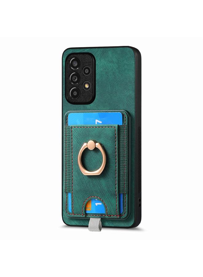 S-TOP Case For Samsung Galaxy Note10 Retro Splitable Magnetic Card Bag Leather Phone Case - Image 2