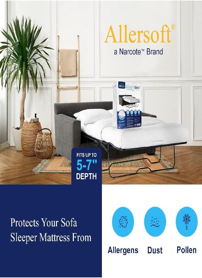 Bed Bug Blocker - Bed Bug Blocker All-in- one Mattress Cover, Full, White - Image 1