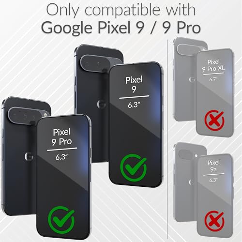 Crave Dual Guard for Google Pixel 9 Case and Pixel 9 Pro Case, Shockproof Protection Dual Layer Case for Google Pixel 9 and Pixel 9 Pro - Forest Green - Image 2
