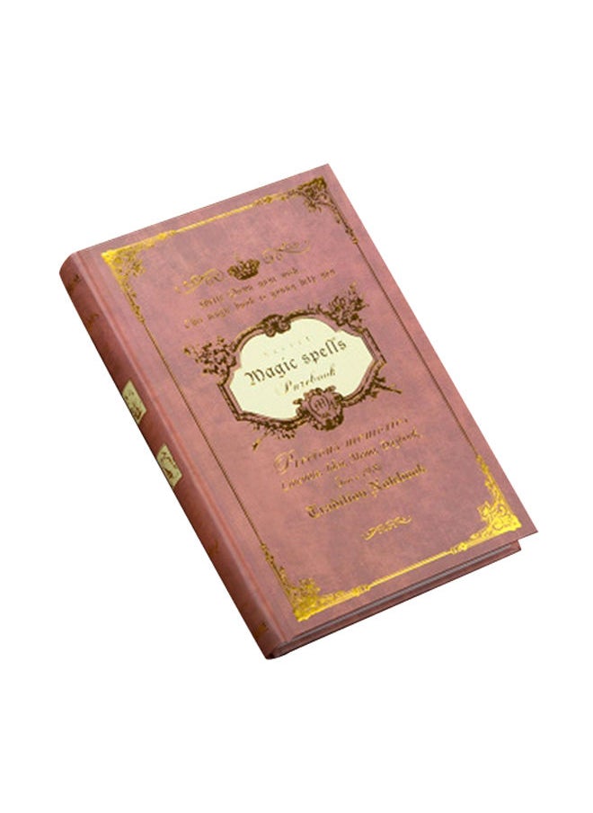 NIBEMINENT - Handcover Magic Spells Pockets Book A5 Red - Image 1