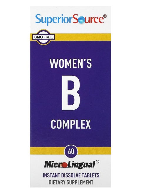 Women's B Complex 60 MicroLingual Instant Dissolve Tablets