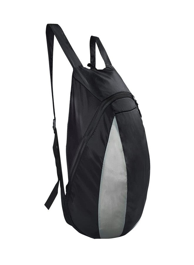 ELCYCO Motorcycle Helmet Backpack Bag,Lightweight Storage Compact Bag with Large Capacity 28L, Silver, Compact - Image 1