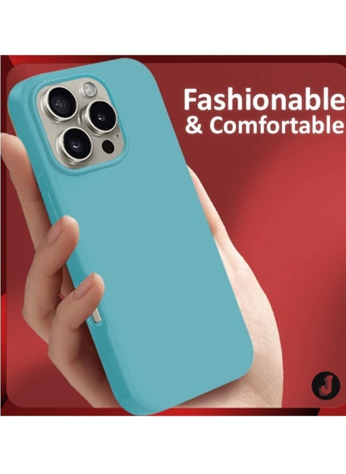 JAJEEK "NEW Liquid Silicone Case for iPhone 16 Pro - Ultra Slim Design, Soft Anti-Scratch Microfiber Lining, & Drop Protection" - Image 4