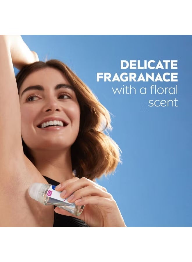 نيفيا مضاد تعرق أصلي للنساء بلاك اند وايت ببكرة دوارة بدون آثر 50ملليلتر - Image 5