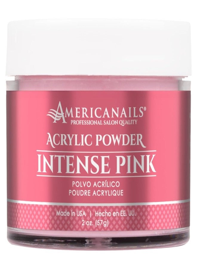AMERICANAILS .COM Americanails Professional Acrylic Nail Powder - Self-Leveling - Pair with Monomer - Perfect for Acrylic Nails - Intense Pink 2oz - Image 1