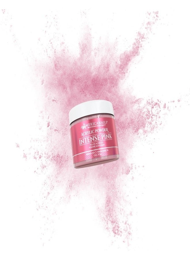 AMERICANAILS .COM Americanails Professional Acrylic Nail Powder - Self-Leveling - Pair with Monomer - Perfect for Acrylic Nails - Intense Pink 2oz - Image 3